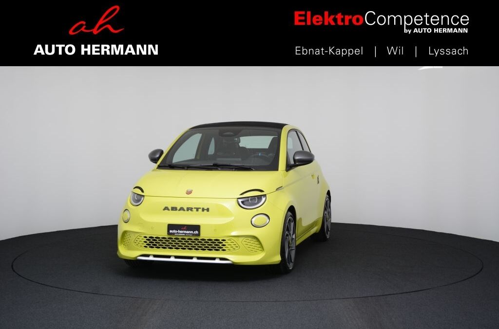 FIAT Abarth Cabrio 500e Scorpionissima - Ebnat-Kappel