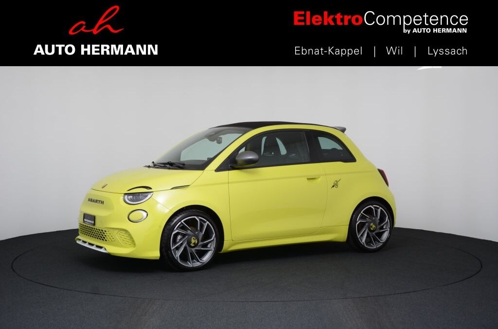 FIAT Abarth Cabrio 500e Scorpionissima - Ebnat-Kappel