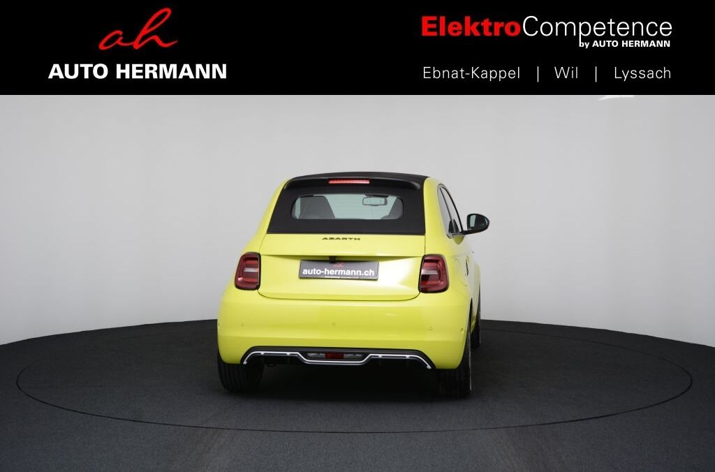 FIAT Abarth Cabrio 500e Scorpionissima - Ebnat-Kappel