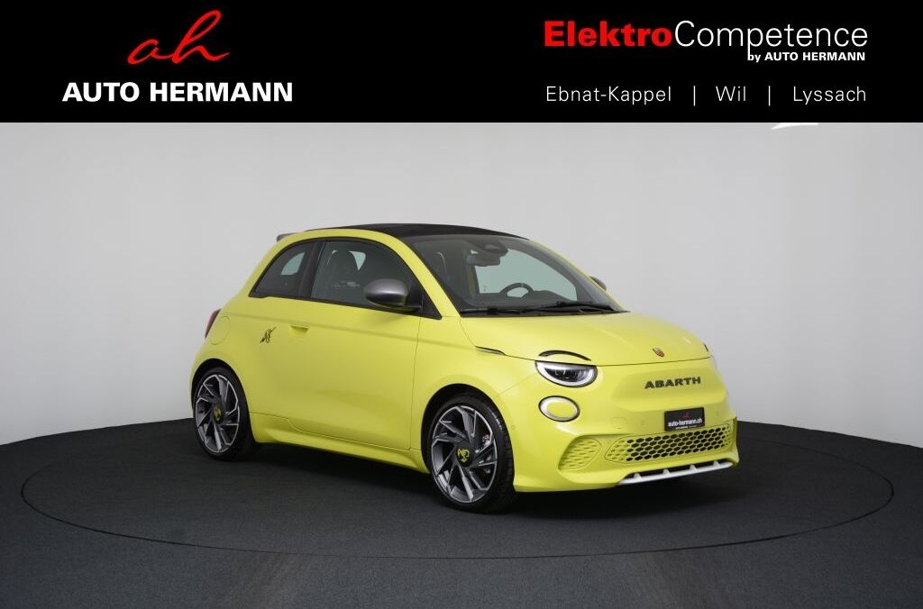 FIAT Abarth Cabrio 500e Scorpionissima - Ebnat-Kappel